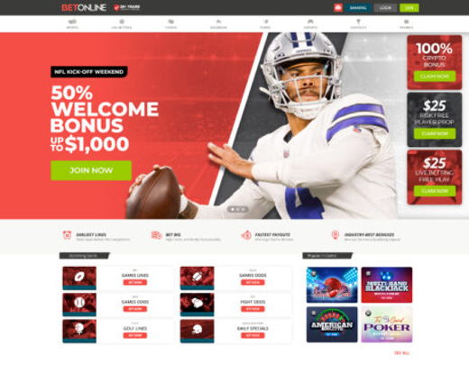online sports betting nfl