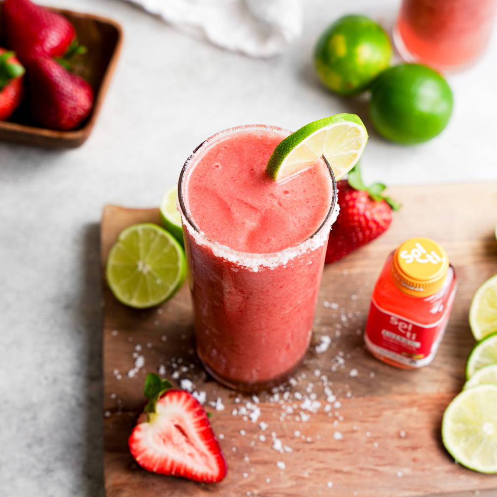 Strawberry Margarita Mocktail - ENERGY SuperShot