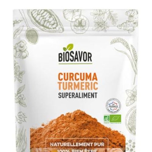 Curcuma bio en poudre