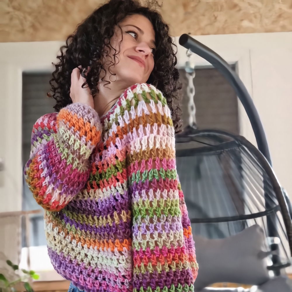 Quick and Easy Cloud Sweater: A Simple Crochet Pattern