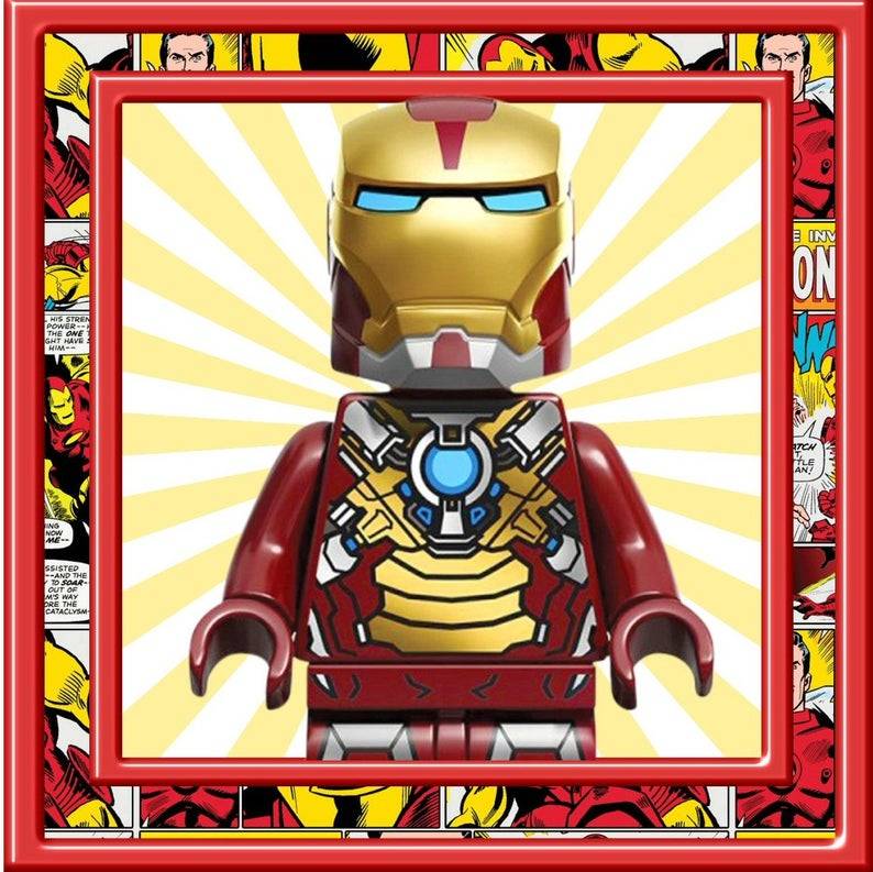 LEGO Superhero Card