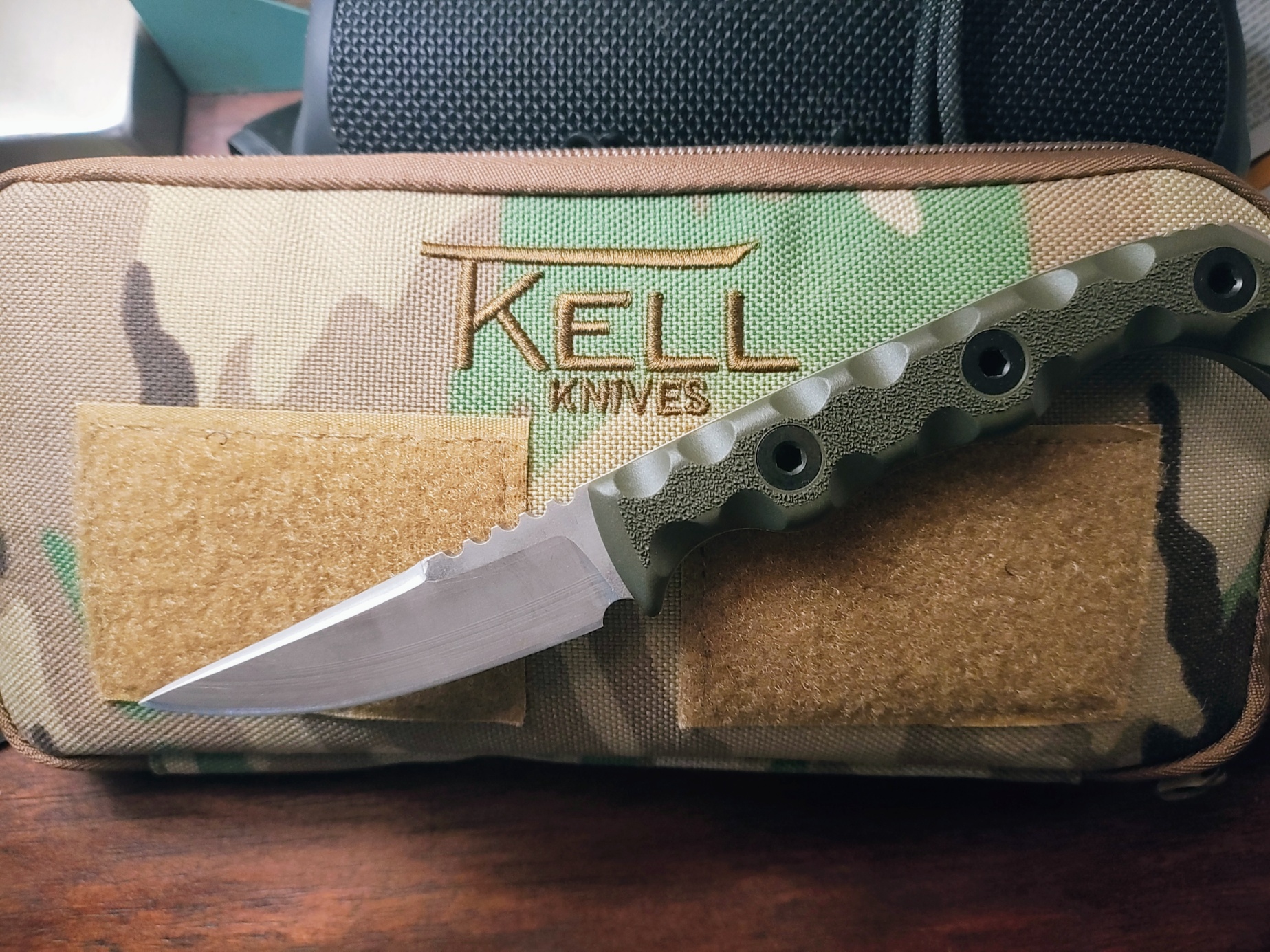 My first completed Agent #004 blem.   Love the OD green BattleLock – by Jacob