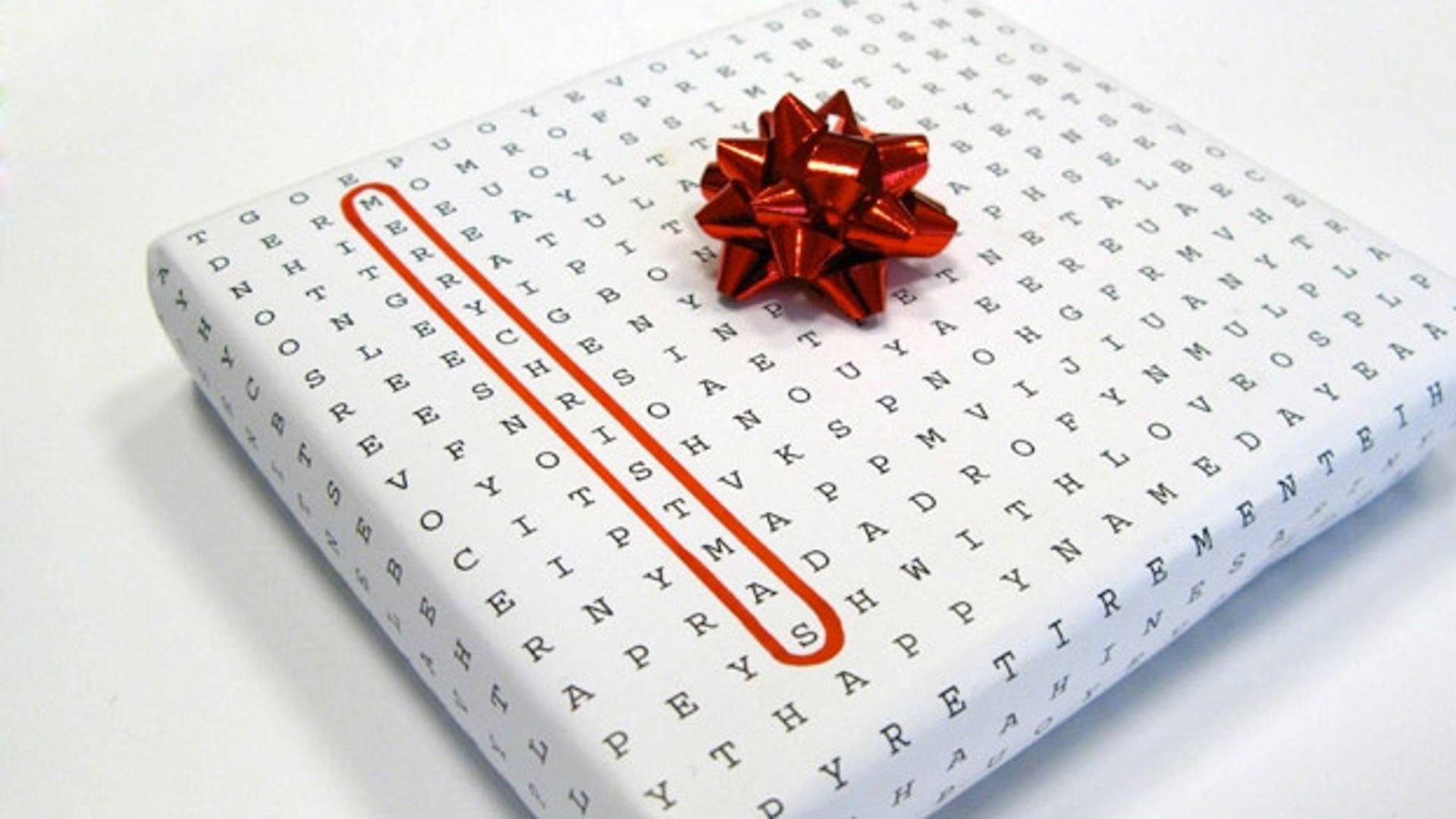 Word Puzzle Universal Wrapping Paper  Dieline - Design, Branding &  Packaging Inspiration