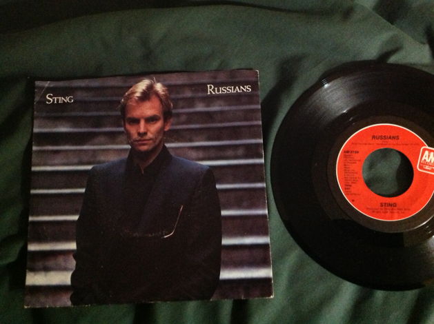 Sting - Russians 45 With Sleeve