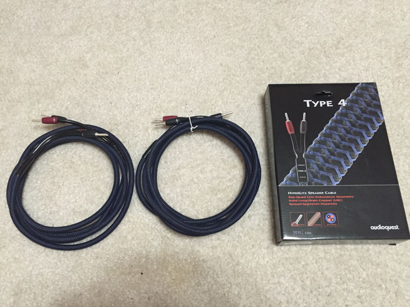 AudioQuest Type 4 10' Speaker Cable