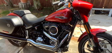 2019 HARLEY-DAVIDSON FLSB SPORT GLIDE ABS motorcycle for rent near Palm Desert, CA