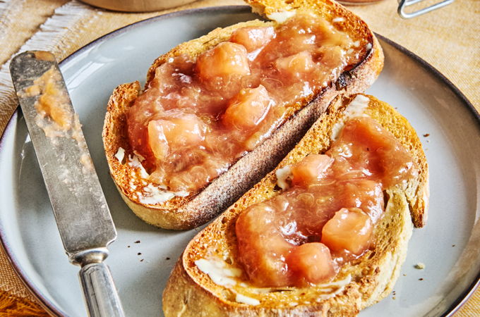 Rhubarb And Apple Jam