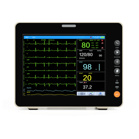 touchacreen patient monitor