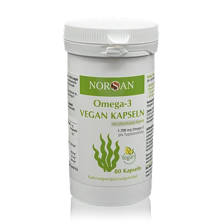 Omega-3 VEGAN - Gélules d'Oméga 3 à l'Huile Végétale d'Algue