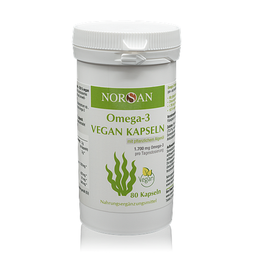 Omega-3 VEGAN - Gélules d'Oméga 3 à l'Huile Végétale d'Algue