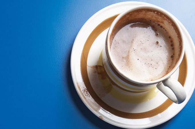 Chocolat chaud au café