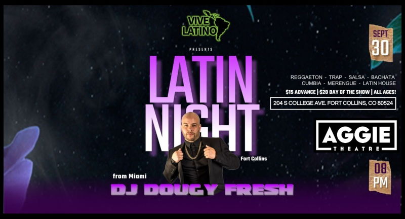 Latin Night ft DJ Dougy Fresh