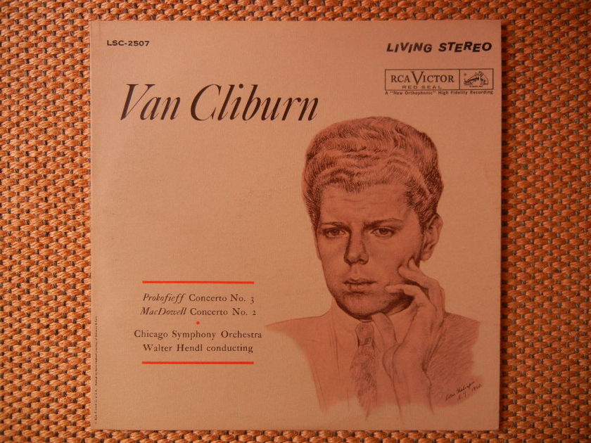 Prokofieff-MacDowell - Van Cliburn-Concert No.3 & No. 2 RCA Living Stereo LSC-2507 Shaded Dog 1958