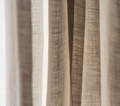 curtain made of hemp fabric