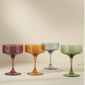 Morgan Coupe Glasses, Set of 4