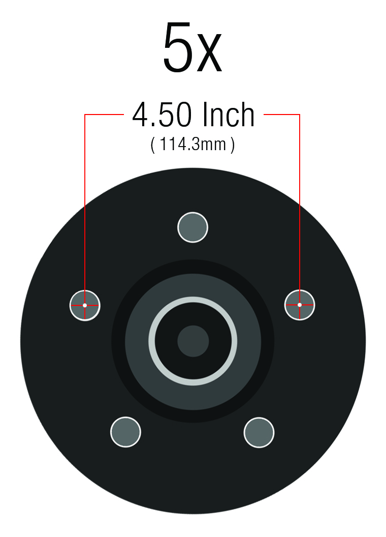 Shop HD Off-Road 15x6.0 Custom Trailer Wheel Rims in 5x114.3 / 5x4.50 PCD Bolt Pattern