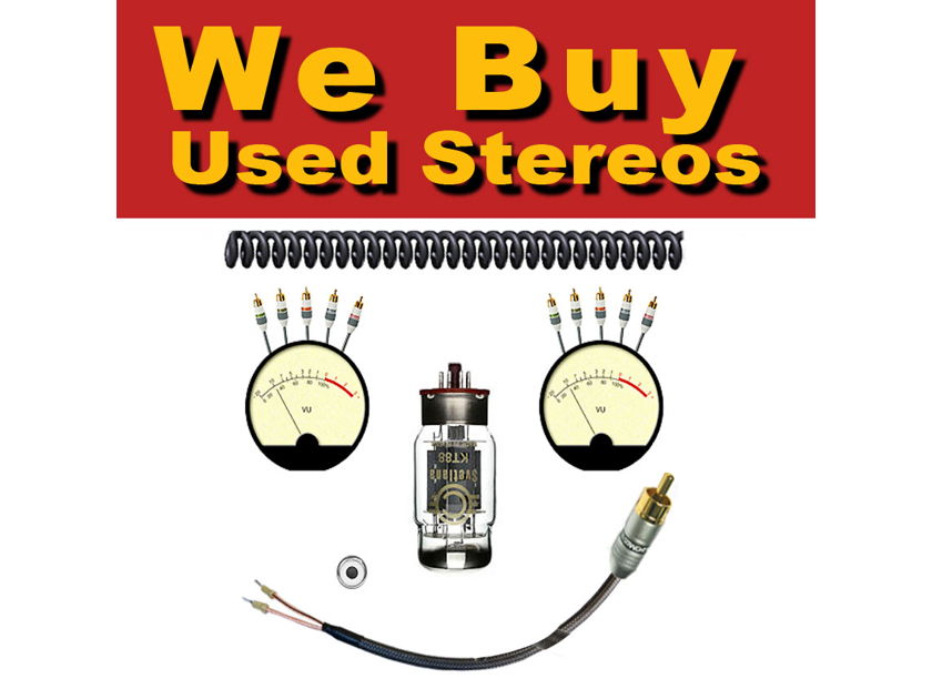 All Audio We Buy Used Whole Stereos & Single Pieces, Fast Cash