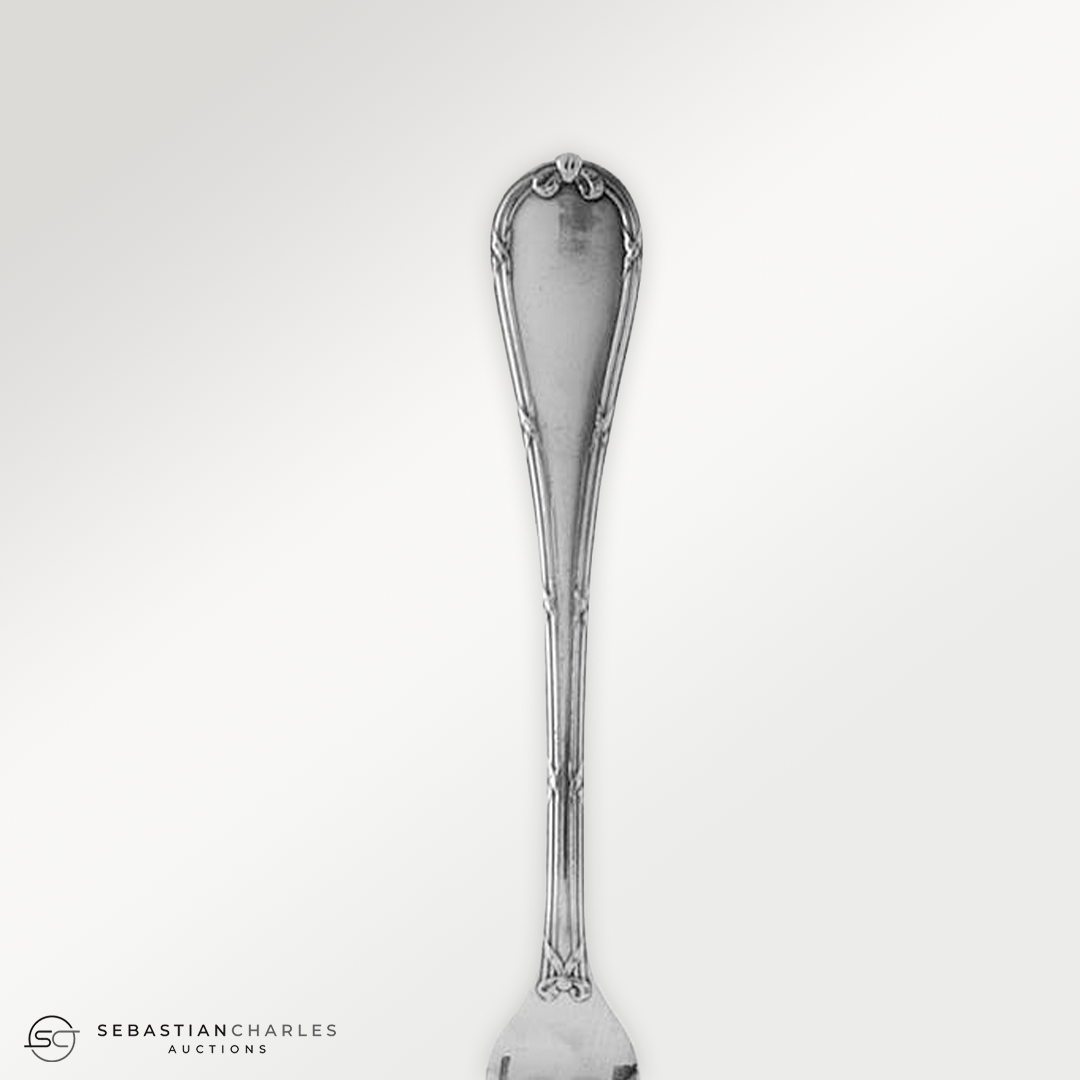 Christofle Rubans Silverplate, 1926, Monograms hallmark, CTFRUB1