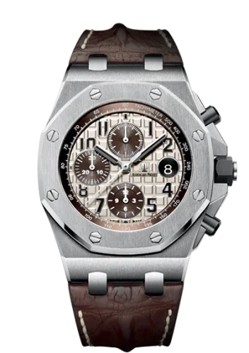 Royal Oak Offshore 26470 Stainless Steel / Safari / Alligator