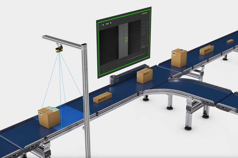 ระบบวัดขนาด Cognex 3D-A1000 ช่วยให้องค์กรสามารถประเมินต้นทุนการจัดส่งได้แม่นยำมากยิ่งขึ้น