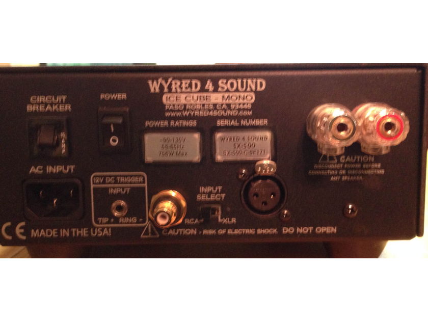 Wyred 4 Sound SX-500 mkII Class D Monoblocks