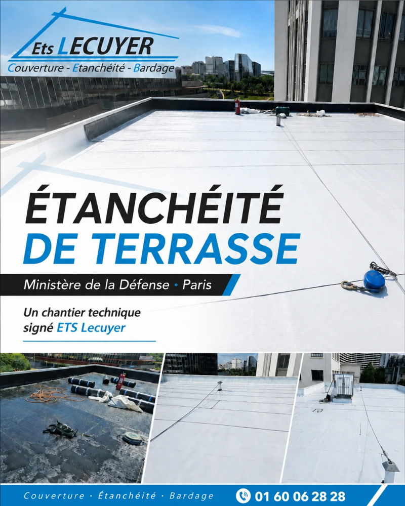 Toiture Cool Roof : Performance et confort pour la Défense à Paris à Paris