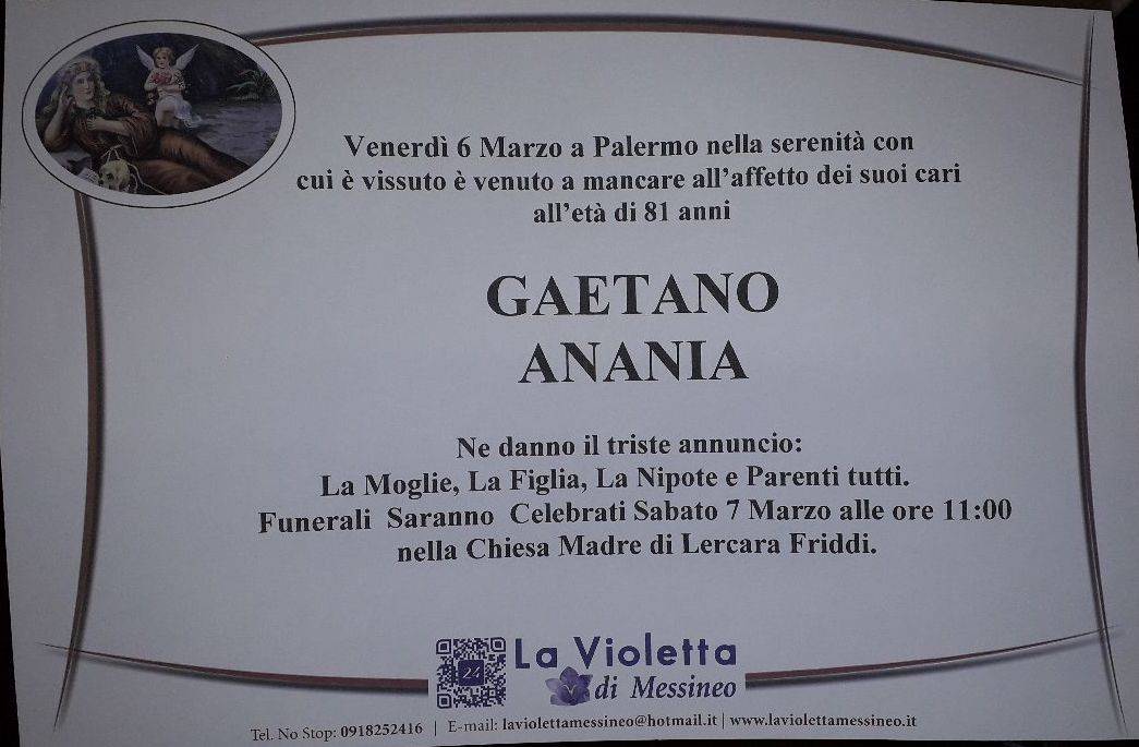 Gaetano Anania