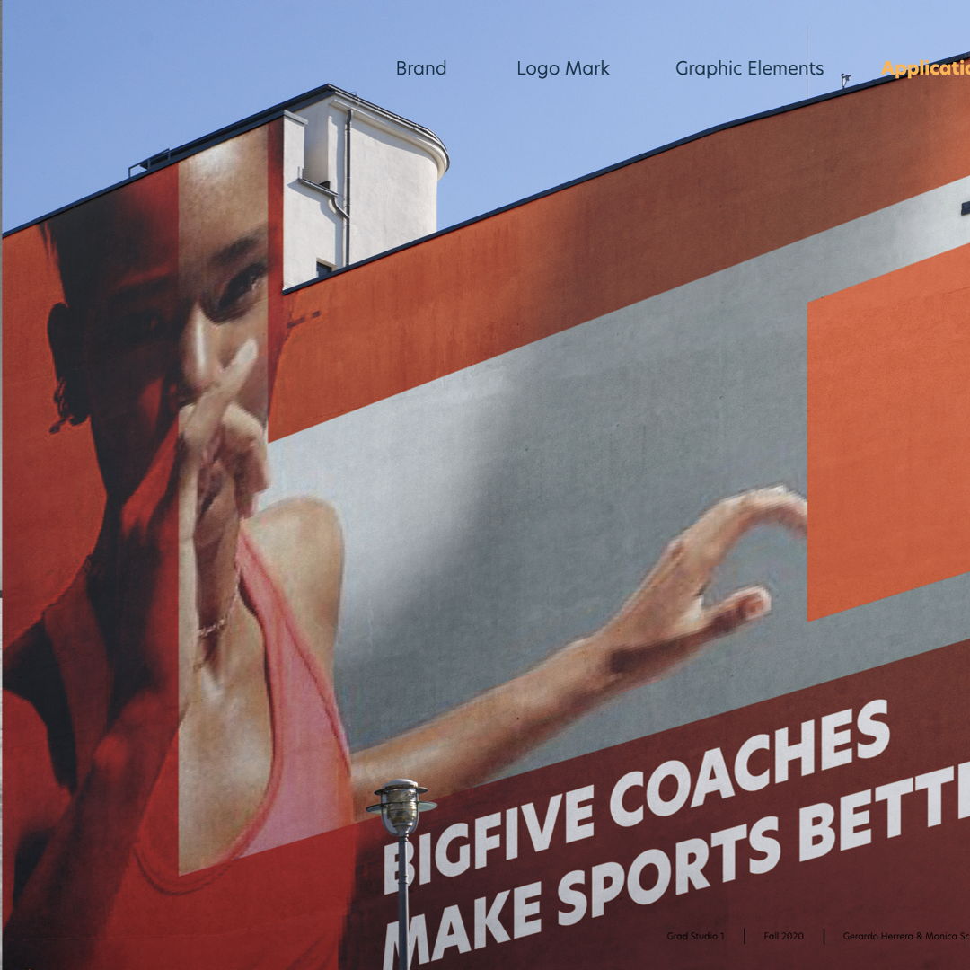 Image of BIGFIVE Sporting Goods Rebrand