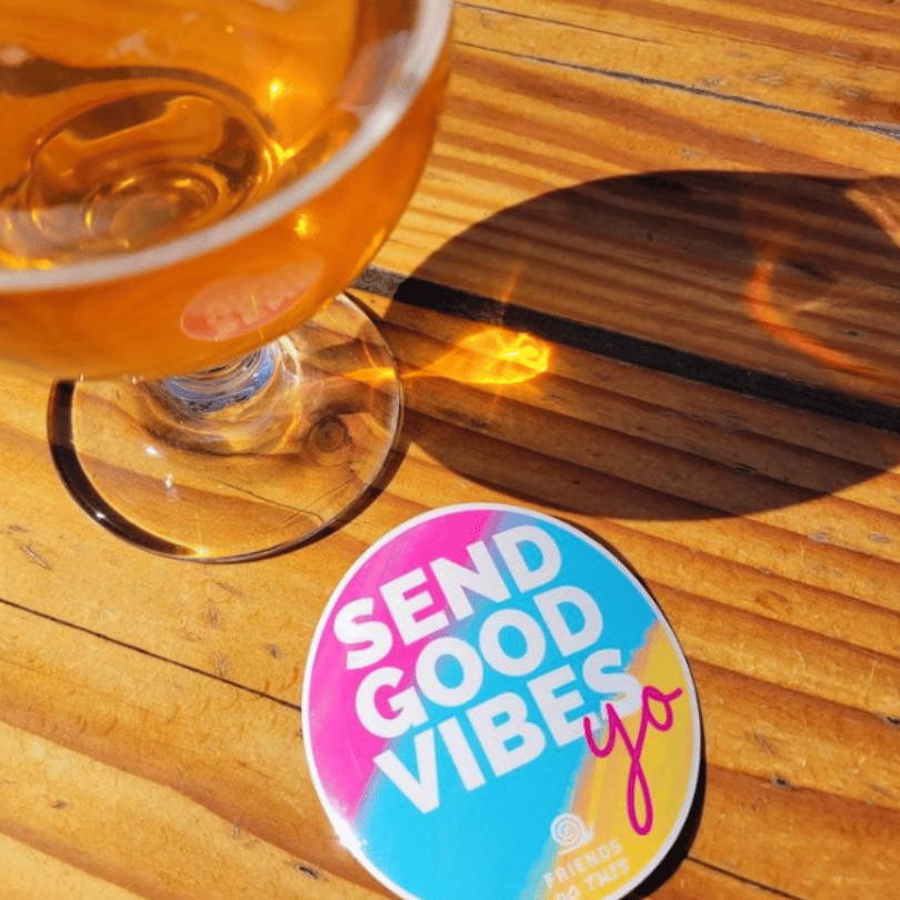 Send good vibes yo sticker