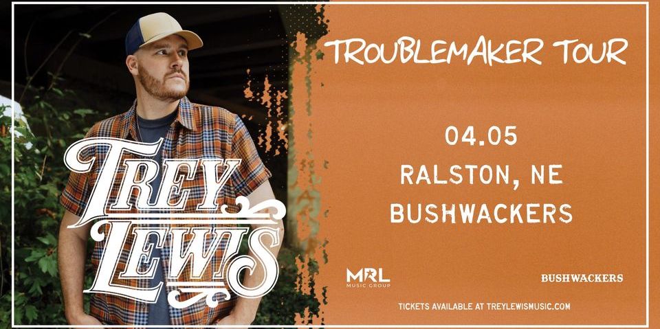 Trey Lewis Live @ Bushwackers! promotional image