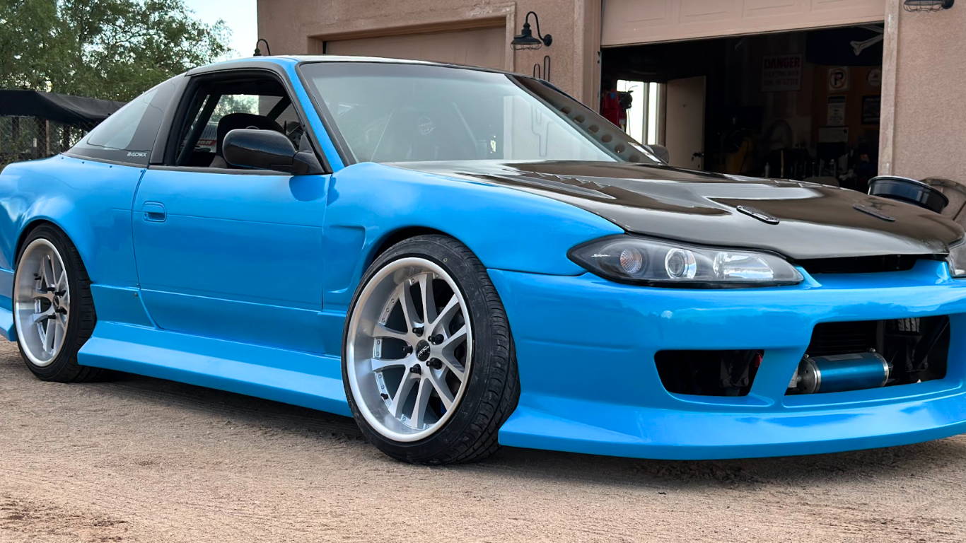 Nissan S13 finished in Oahu Blue