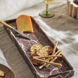 Marble Serving Platter, Rectangle