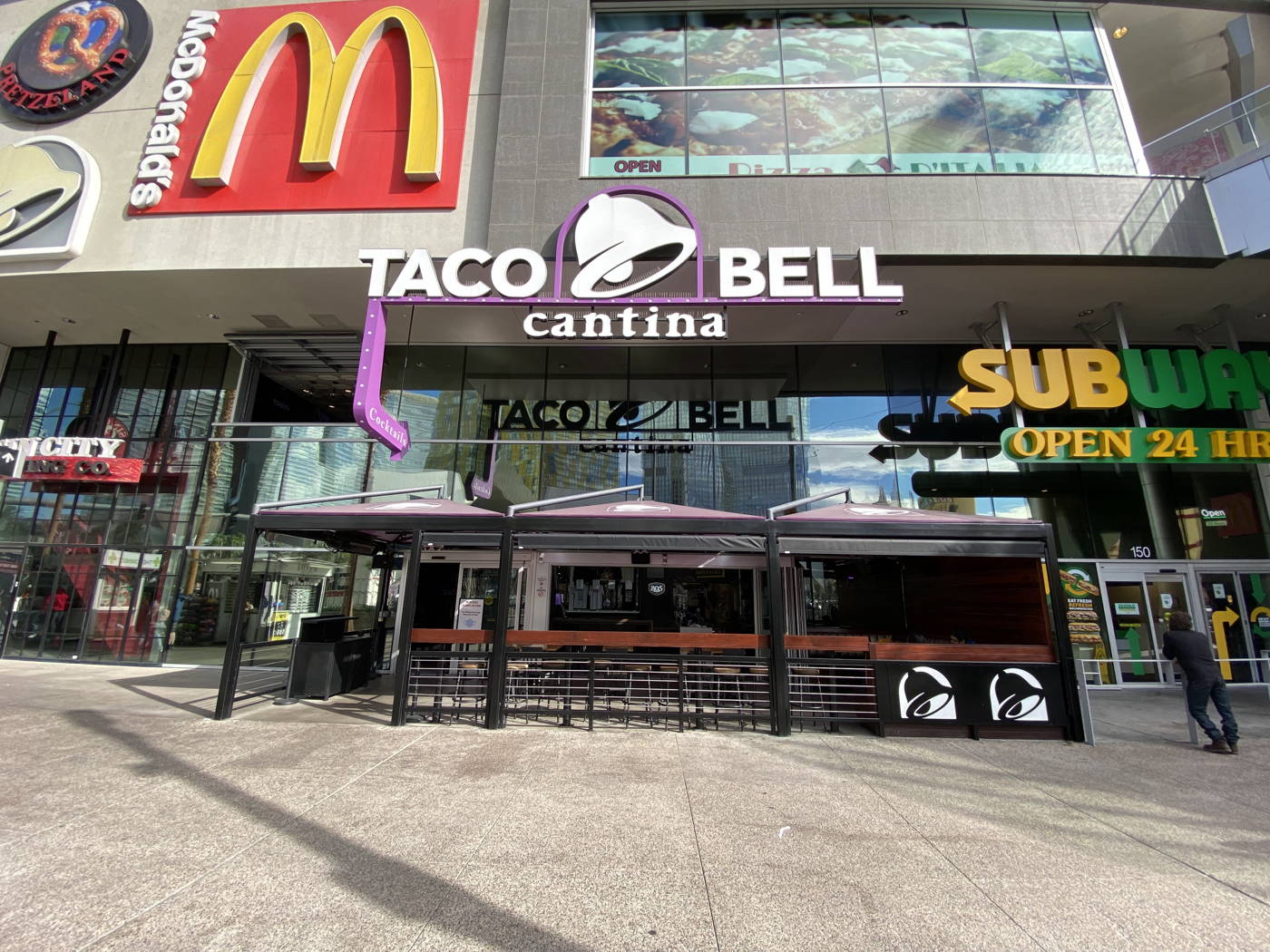 Taco Bell Cantina at Miracle Mile Shops Las Vegas
