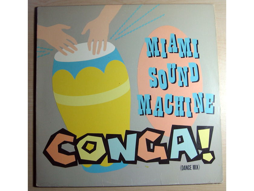 Miami Sound Machine - Conga! - STERLING Hot Press 1985 Epic 49-05253