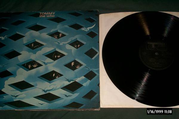 The Who Tommy Track UK 2 LP