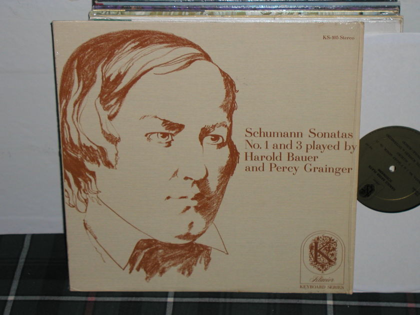 Bauer/Grainger - Schumann Sonatas Klavier ks-105 from 1970