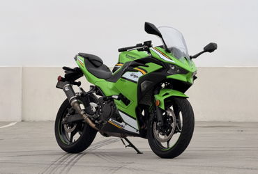 2025 KAWASAKI NINJA 500 SE ABS KRT EDITION motorcycle for rent near Tustin, CA