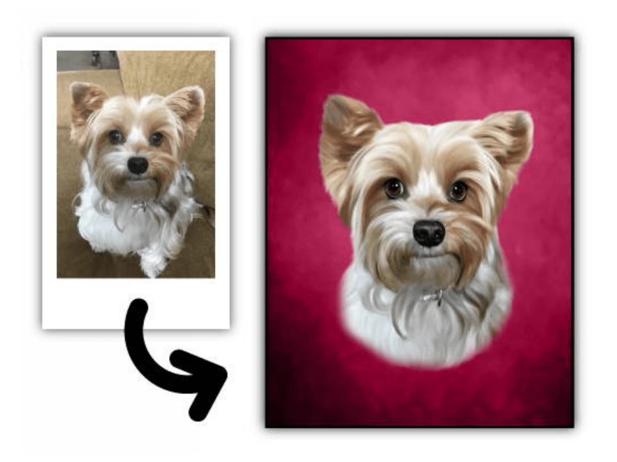 Pet Portraits Mypoochface