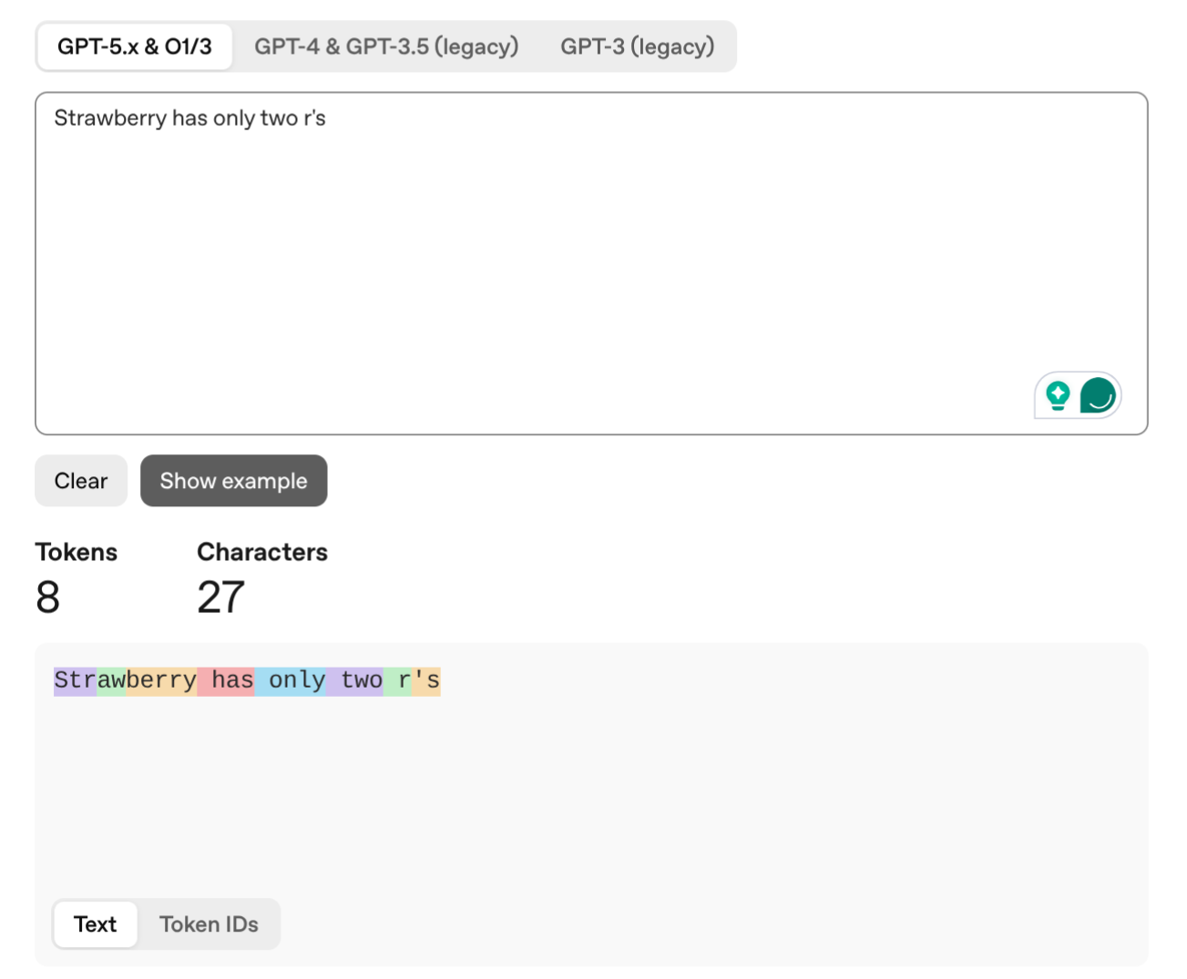 Counting tokens with OpenAI's tokenizer