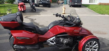 2017 CAN-AM SPYDER F3 LIMITED motorcycle for rent near Anchorage, AK