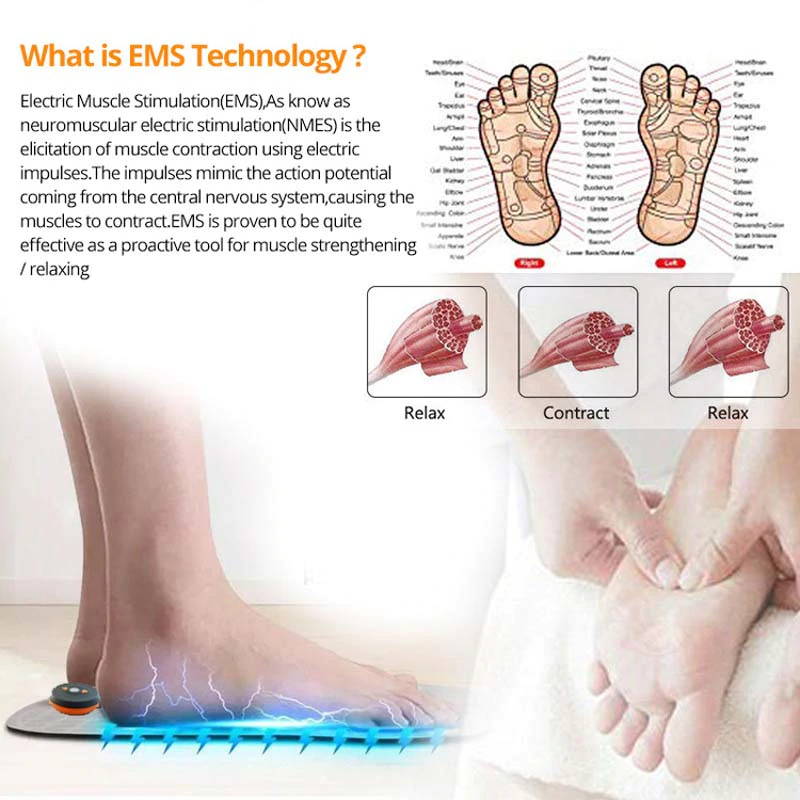 EMS Foot Massager,  Foot Massager Mat,  Tens Foot Massager, Foot Massage Pad