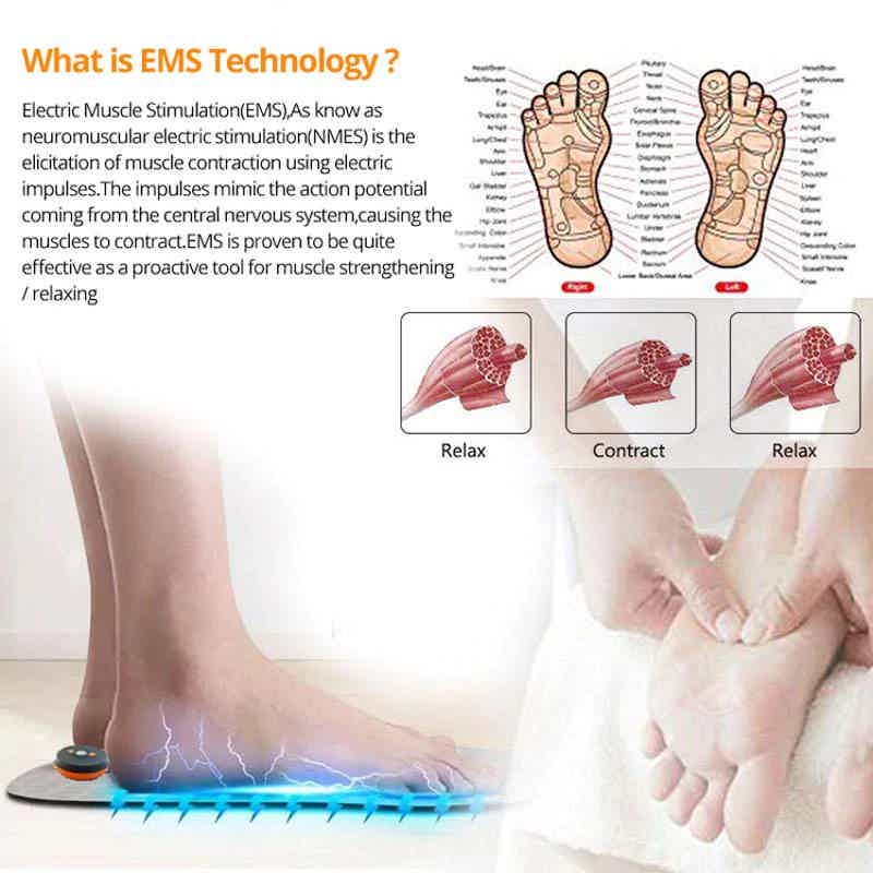 EMS Foot Massager,  Foot Massager Mat,  Tens Foot Massager, Foot Massage Pad