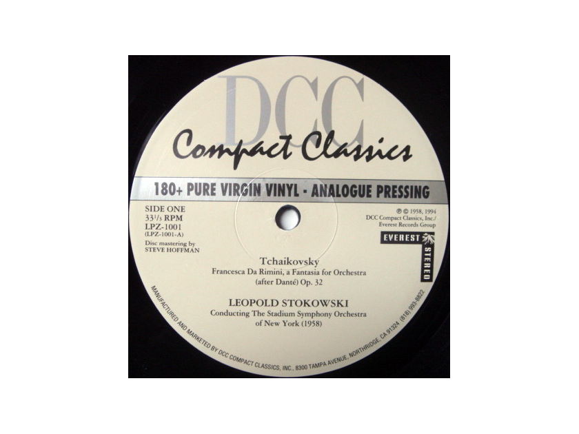 ★Audiophile 180g★ Everest-DCC Compact Classics / STOKOWSKI, - Tchaikovsky Hamlet, MINT(OOP)!