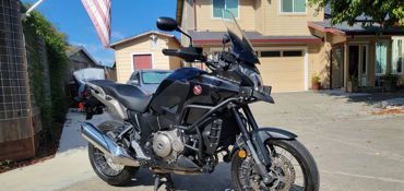 2017 HONDA VFR1200X motorcycle for rent near Alameda, CA