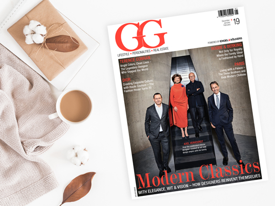 Hamburg - GG Magazine, which appears once every quarter, is dedicated to exclusive lifestyle, fascinating personalities and unique properties.