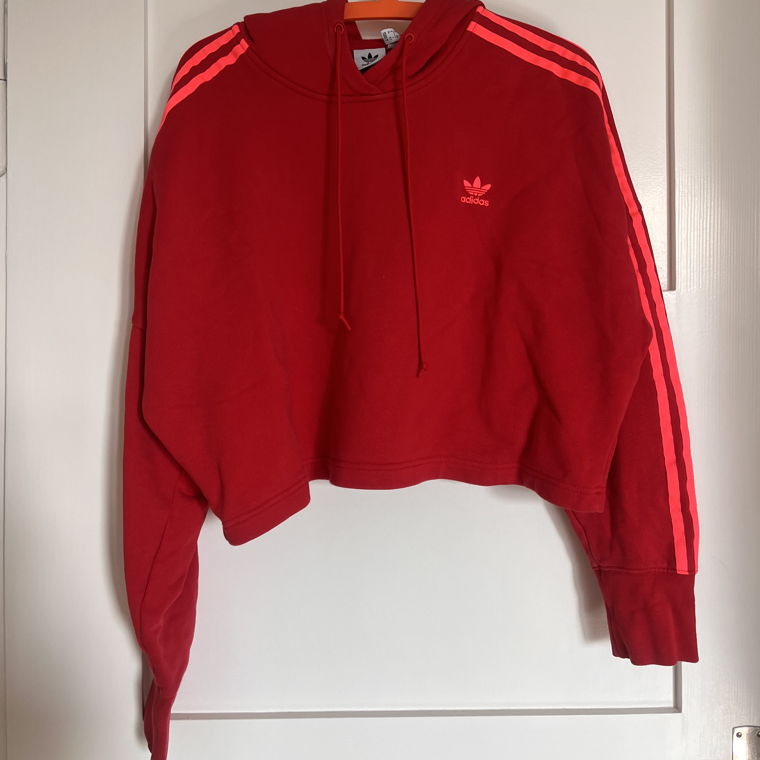 Adidas originals sweater red