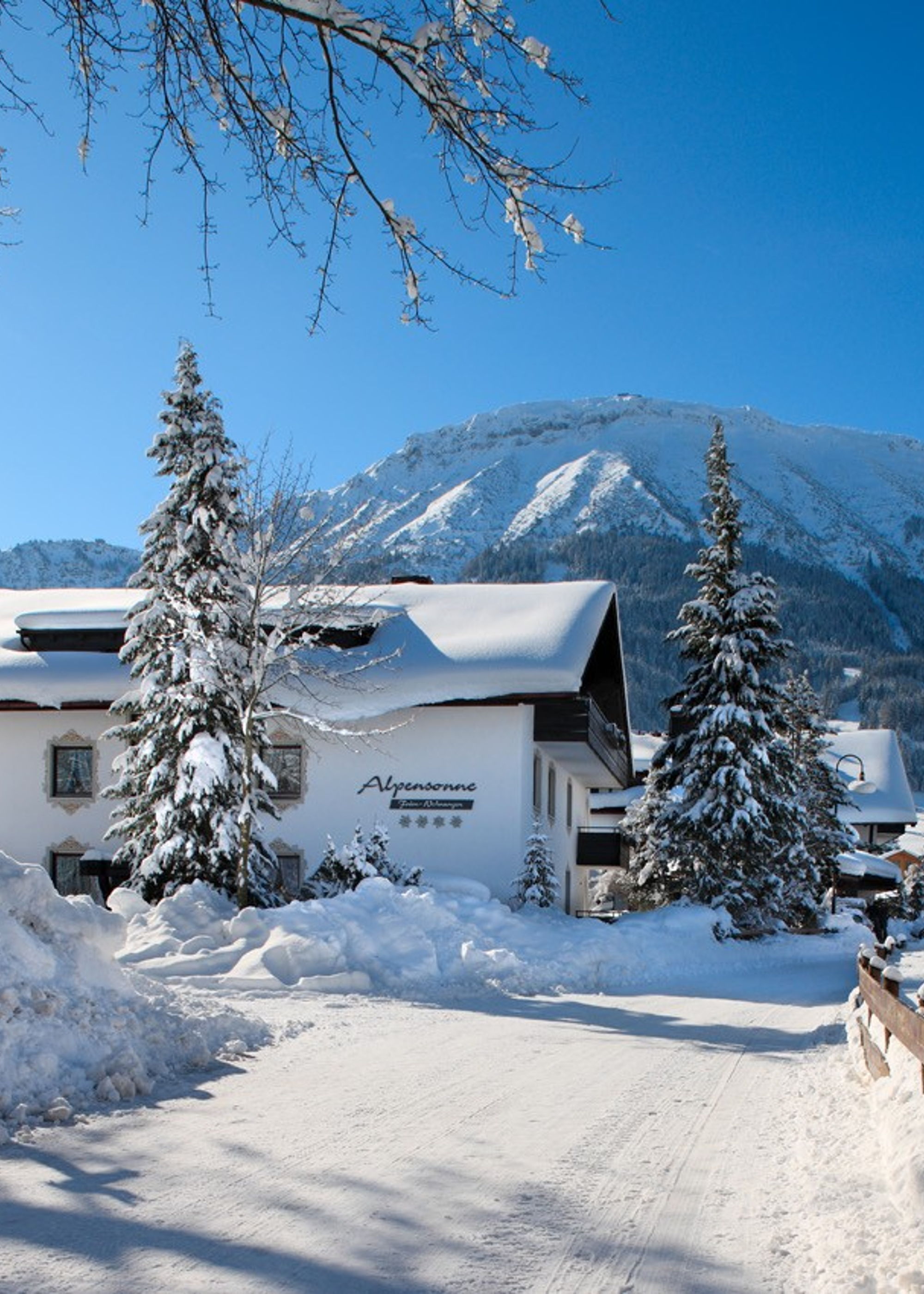 Alpensonne Ferienwohnung im Winter