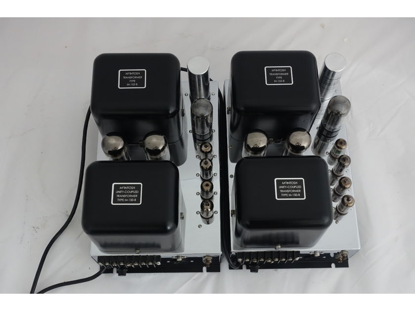Beautifully restored pair of  Mcintosh  MC30 tube amps