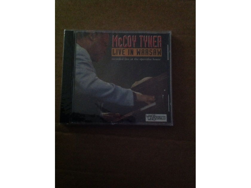 McCoy Tyner - Live In Warsaw Who's Who In Jazz Records Sealed Compact Disc