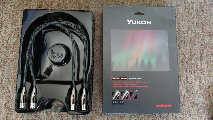 AudioQuest Yukon XLR .5M Interconnects